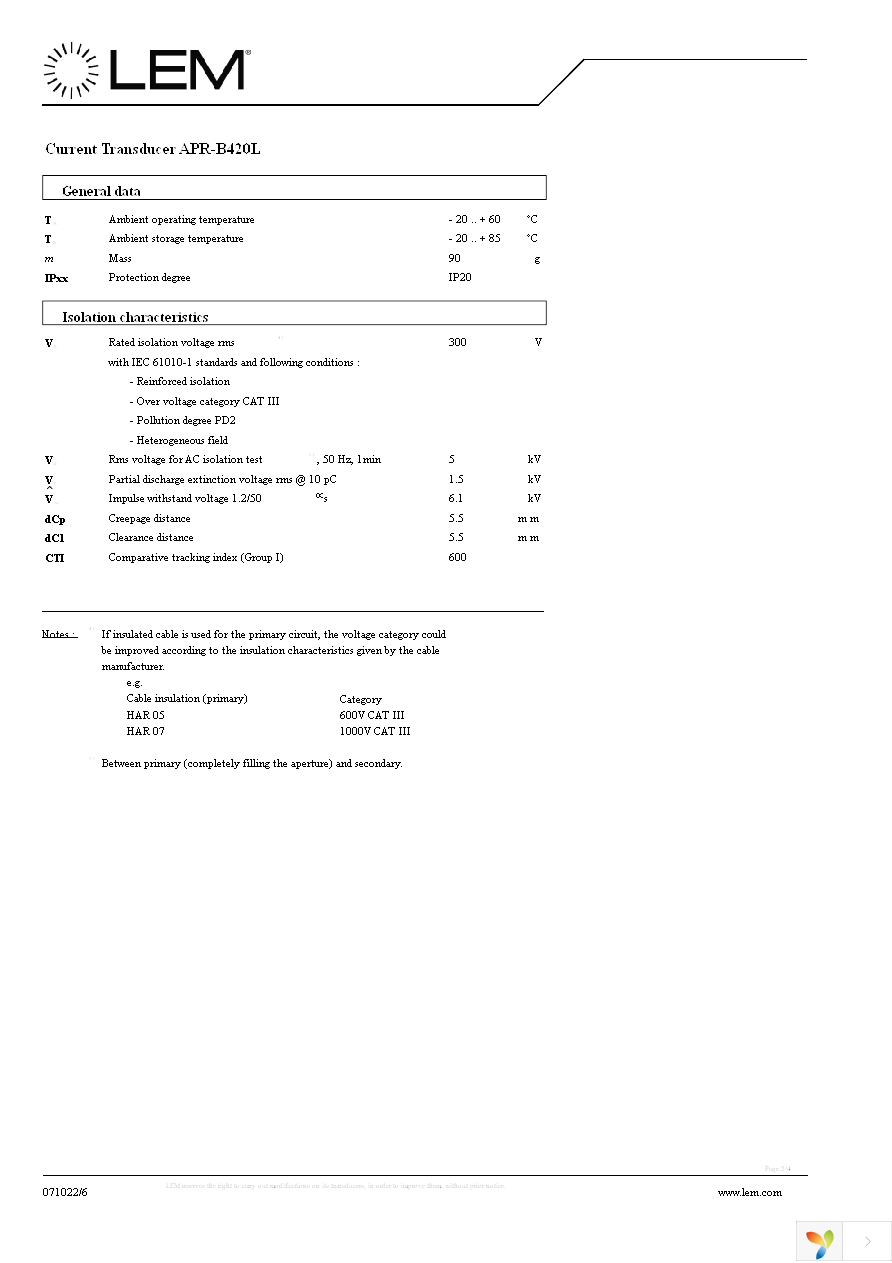 APR 400 B420L Page 2